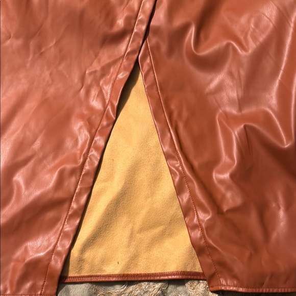 Fashion Nova Brown Pleated Long Sleeve Sweater Dress - Picture 3 of 5